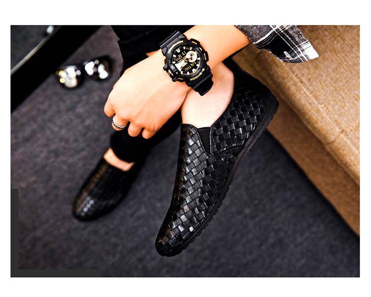 WEH men loafers shoes 2022 new fashion soft Leather Brand High Quality brand Men Summer Male light slip on Men casual Shoes WEH men loafers shoes 2022 new fashion soft Leather Brand High Quality brand Men Summer Male light slip on Men casual Shoes