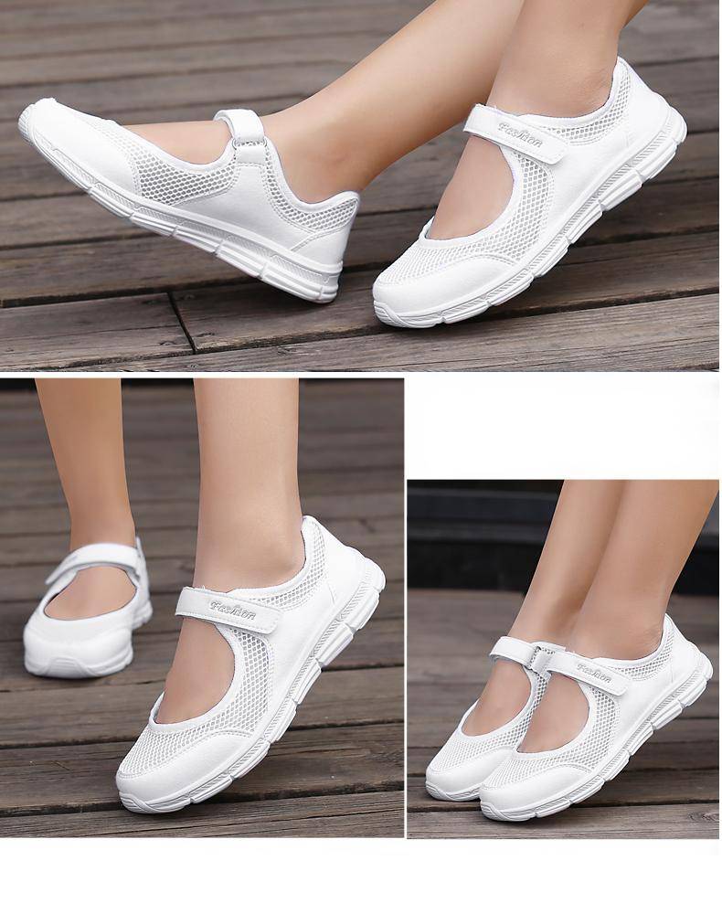 Women Flat Casual Shoes Fashion Breathable Mesh Tenis Feminino Shoes Women Sneakers Summer Ladies Boat Shoes Zapatos Para Mujer