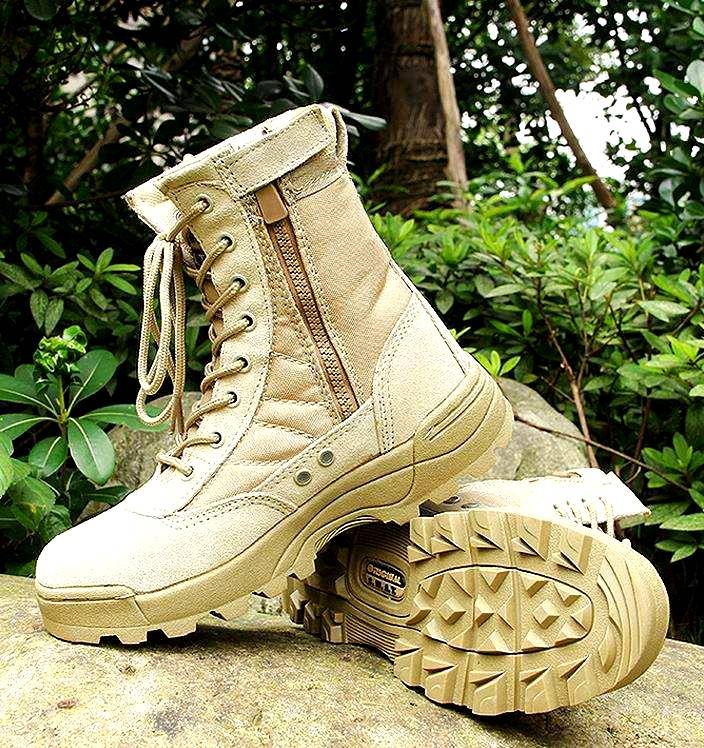 Men Army Boots Mens Military Desert Boot SWAT Combat Boots Spring Autumn Breathable Ankle Boots Men Botas Top Quality