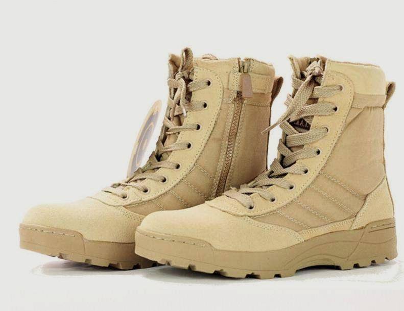 Men Army Boots Mens Military Desert Boot SWAT Combat Boots Spring Autumn Breathable Ankle Boots Men Botas Top Quality