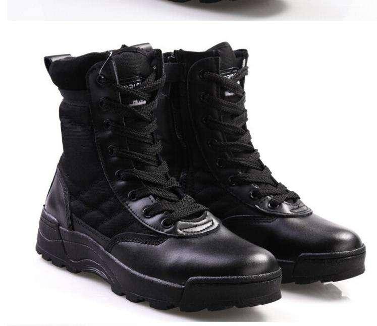 Men Army Boots Mens Military Desert Boot SWAT Combat Boots Spring Autumn Breathable Ankle Boots Men Botas Top Quality