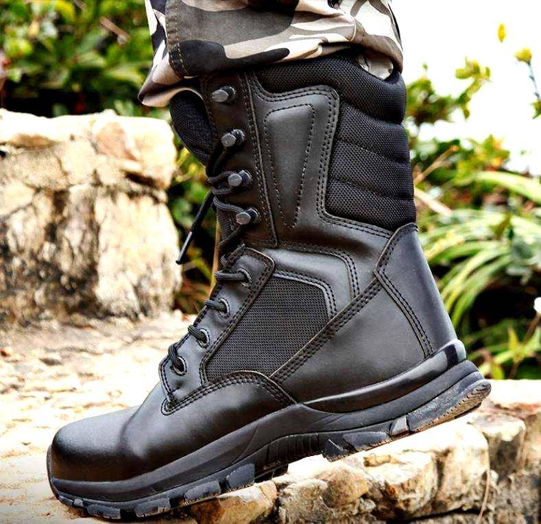 Military Leather Boots For Men Bot Infantry Tactical Boots Army Bots Army Shoes Tactical boots size 38--45 Military Leather Boots For Men Bot Infantry Tactical Boots Army Bots Army Shoes Tactical boots size 38--45