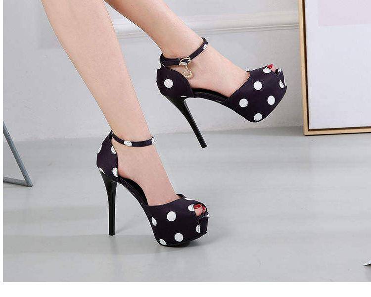 Platform Heels sexy high heels Shoes Woman Pumps Black White Women Sandals Party Shoes Female Wedding Shoes Sapato feminino 2022