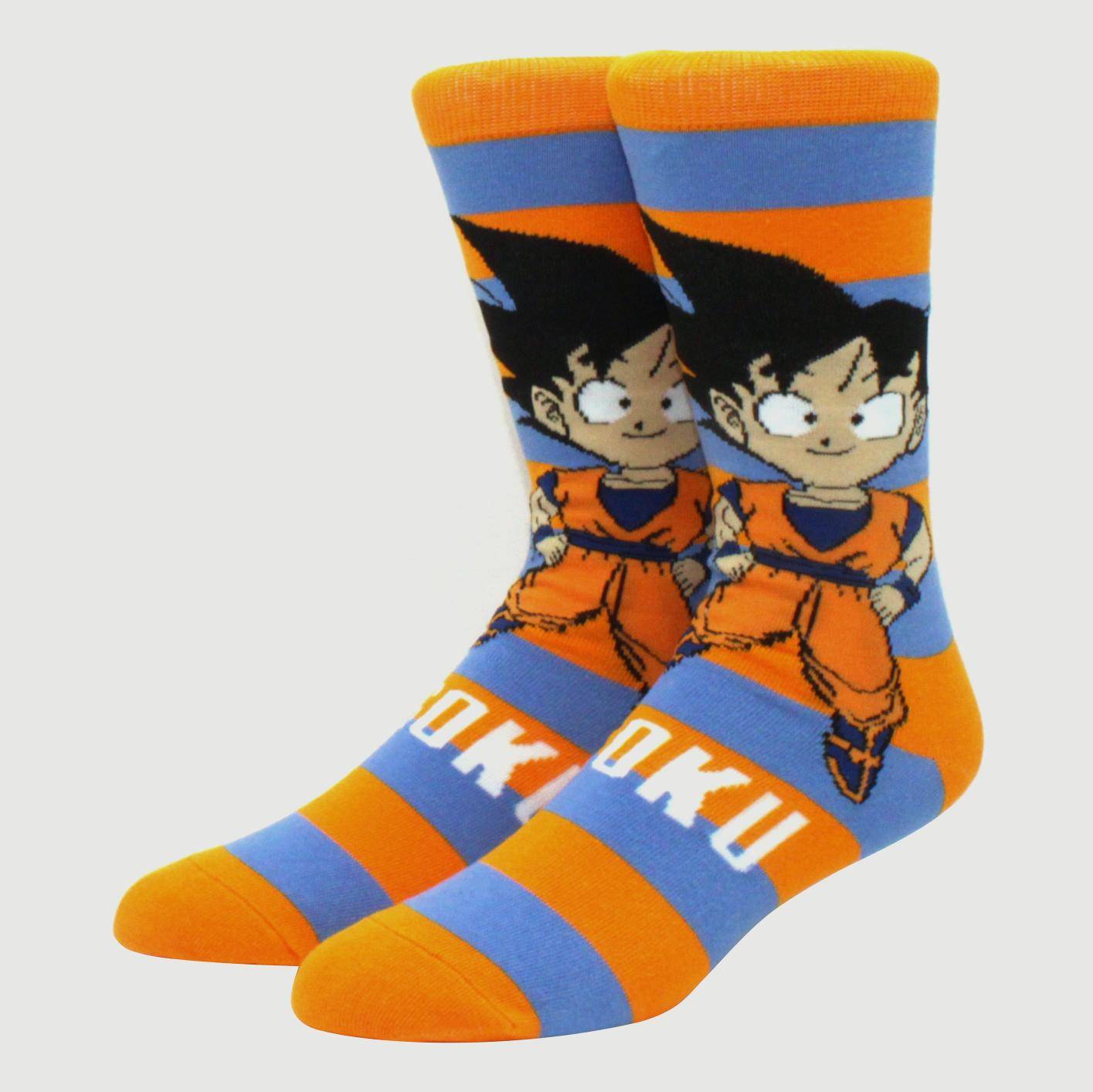 Socks Men's Dragon Ball Socks Cartoon Anime Character Bick Vegeta Socks Cosplay Anime Casual Men's and Women's Adult Socks