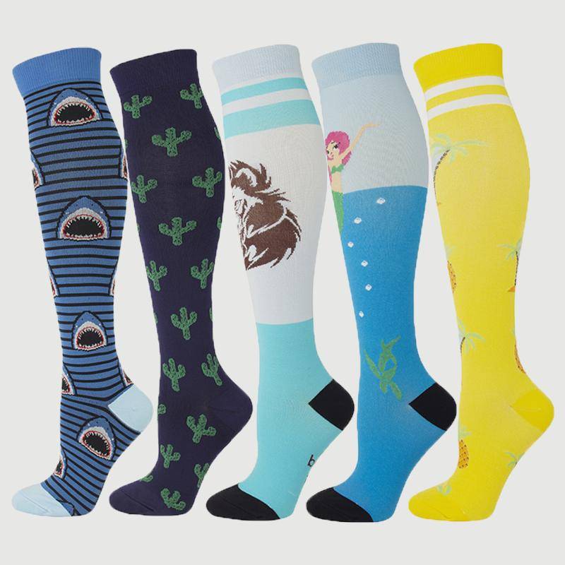 Compression Socks ONE PAIR Running Marathon Sports Men Women Socks Nylon Outdoor Stockings For Medical Varicose Veins Compression Socks ONE PAIR Running Marathon Sports Men Women Socks Nylon Outdoor Stockings For Medical Varicose Veins