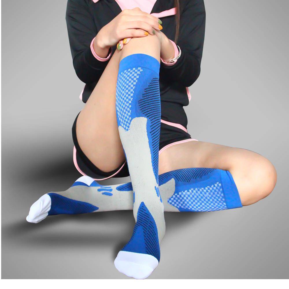 Compression Socks Football Socks Running Outdoor Sports  Crossfit Flight Travel Nurses Men WomenCompression Stockings Plus Size
