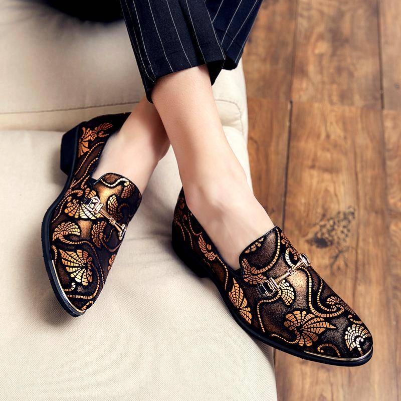 New Arrival Formal Shoes Men In Big Size 45 46 Business Mens Shoes Groom Wedding Fashion Footwear Slip-on Men Party Dress Shoe