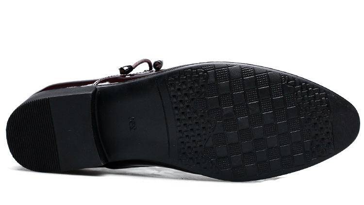 2021 New Men Dress Shoes Men Formal Shoes Leather Luxury Fashion Groom Wedding Shoes Men Oxford Shoes Dress Plus Size 38-48