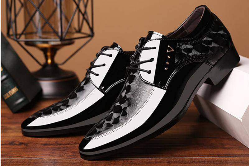 Formal Shoes Men Classic Italian Brand Brown Dress Oxford Shoes For Men Coiffeur Luxury Designer Italian Shoes Men Office Weddin