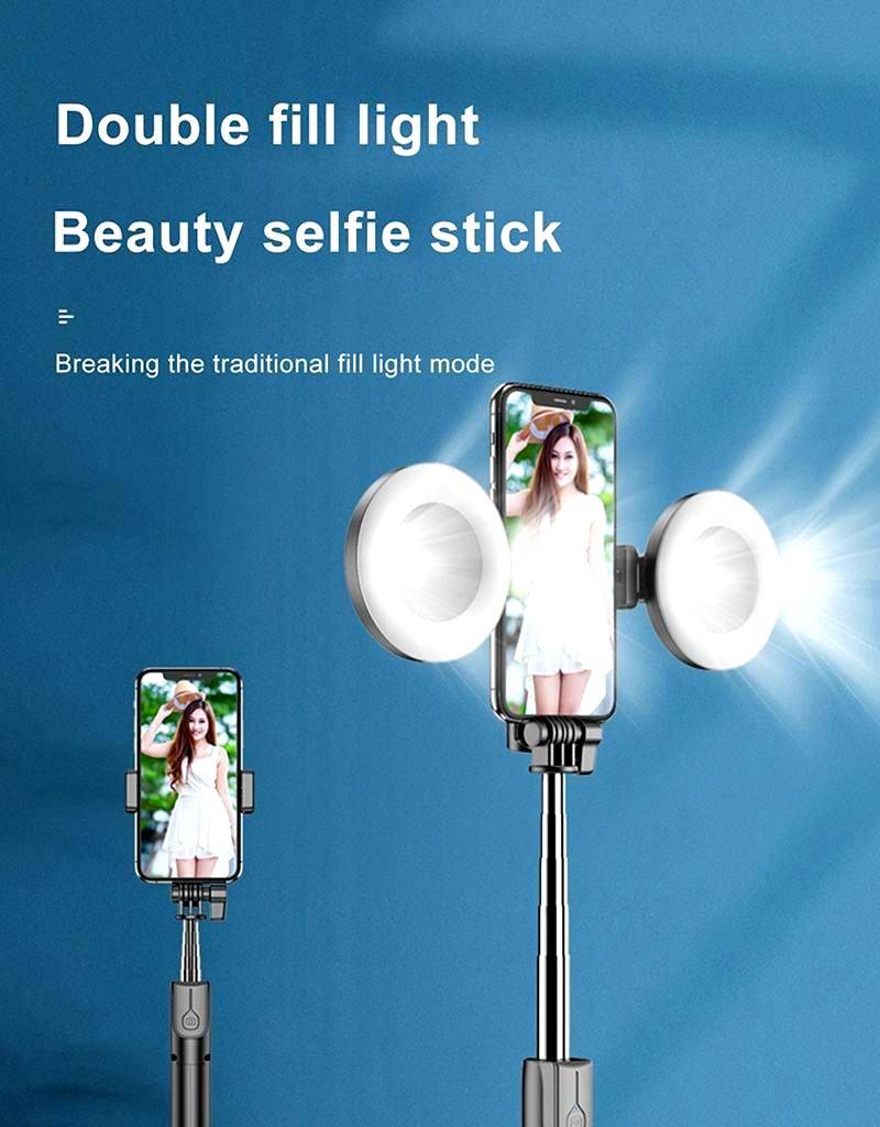 Tongdaytech Bluetooth Wireless Selfie Stick Portable Ring Fill Light Folding Stand For Iphone Xiaomi Makeup Video Live Studio Tongdaytech Bluetooth Wireless Selfie Stick Portable Ring Fill Light Folding Stand For Iphone Xiaomi Makeup Video Live Studio