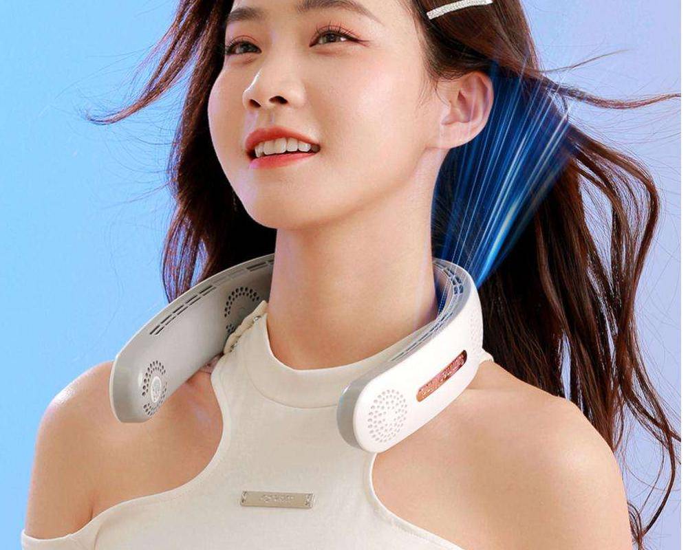 Portable Neck Fan Hanging Neck Wireless FAN Mini Bladeless Fans Ventilador Cooling USB Rechargeable Mute Fans For Outdoor Sports