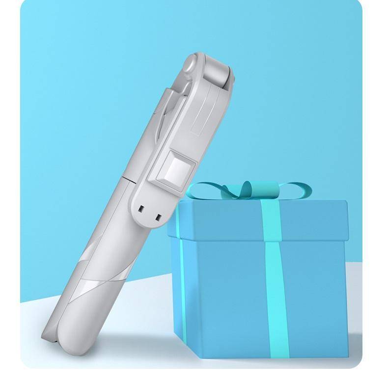 2021 NEW Bluetooth Wireless Selfie Stick Mini Tripod Extendable Monopod with fill light Remote shutter For IOS Android phone