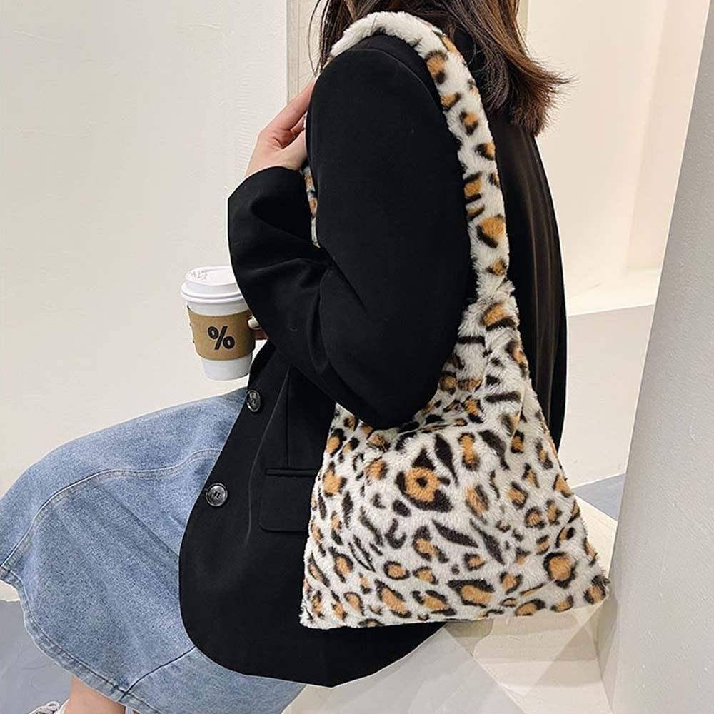 2022 Cow Pattern Women Tote Handbags New Casual Large Capacity Ladies Shoulder Bag Simple Fashion Female Messenger Bags Girls