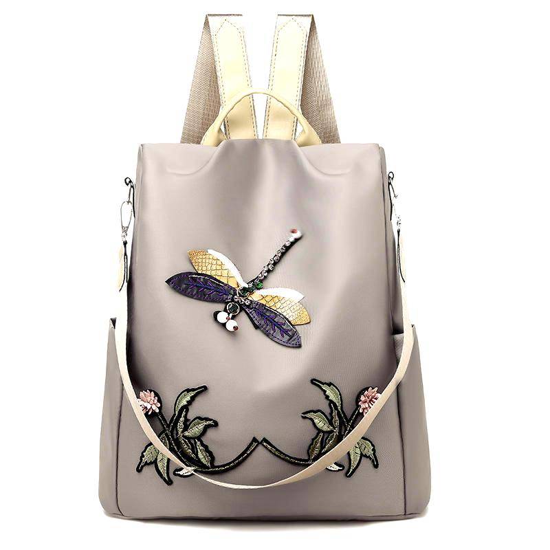 2022 Summer Casual Oxford Women's Backpack High Quality Student Girls School Bag Lady Travel Backpack