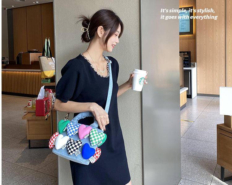 Fashion Women Denim Bucket Cartoon Toy Decoration Handbags and Purses for Female Cute Dolls Design Shoulder Bags Crossbody Bags Fashion Women Denim Bucket Cartoon Toy Decoration Handbags and Purses for Female Cute Dolls Design Shoulder Bags Crossbody Bags