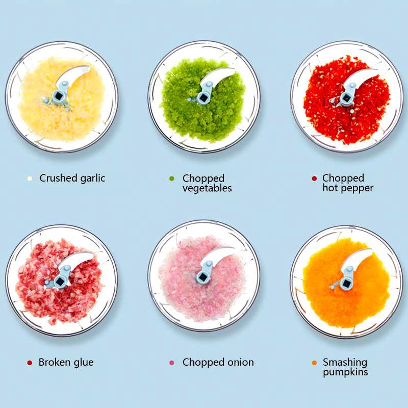 Garlic Press Crusher Multi-Function Manual Chopper Mini Food Chopper with Lid for Garlic Meat Ginger Onion Mincer Kitchen Gadget House & Décor Kitchen Garlic Press Crusher Multi-Function Manual Chopper Mini Food Chopper with Lid for Garlic Meat Ginger Onion Mincer Kitchen Gadget House & Décor Kitchen